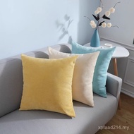 Linen Pillow Connection Pillow Vertical Strip Square Square Pillow Pillow Pillow Specially Shooted L