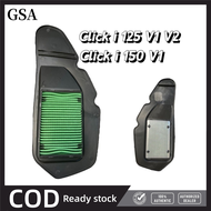 Original Honda Click V1 V2 125i Stock Air Filter High Flow Ordinary Filter Motorcycle Air Filter Acc