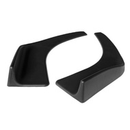 504# Universal Car Front Body Shovel Deflector Spoiler Lip Splitter Diffuser Bumper Canard Body Shov