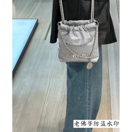 Small Chanel Bag Chanel 22bag Mini Bag 22ba Gray Mini Good-looking GrayFeeling Fall in Love at First