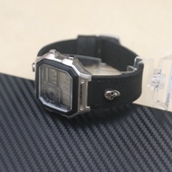 [CHARM ATTACHED ON REQUEST] Replacement leather strap for Casio AE1200, AE1300, F108WH, F216H handma