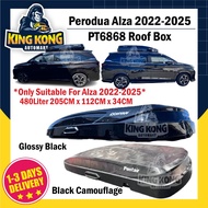 PONYAN PT6868 Perodua Alza 2022 2023 2024 2025 Glossy Roof box With Roof Rack XLSIZE 480 LITER