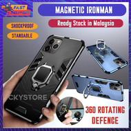 XIAOMI Redmi 10 Note 10S 10 5G Pro 9T Poco X3 NFC / Note 9 9S 9 PRO Mi A2 Lite MAGNETIC Ironman Case