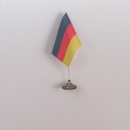 Table flag with solid plastic poles from GERMANY GERMANY/