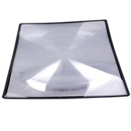 X.B.K A5 Flat PVC Magnifier Sheet X3 Book Page Magnifying Reading Glass Lens SG