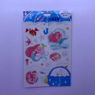 日版 Disney Umbrella Stickers 雨傘 貼紙 裝飾 - The Little Meraid Ariel  小美人魚