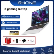 【COD】 byone laptop brand new original Intel Core i3/i5/i7 8GB RAM 256GB SSD 15.6 inch HD gaming