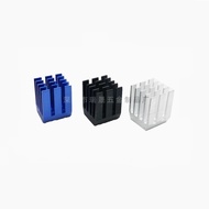 [Radiator] Radiator Aluminum Block Radiator Block Slotted Color Length 9 Width 9 Height 12MM