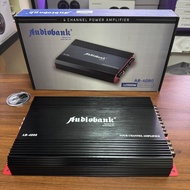 Power Amplifier 4 Channel Audiobank AB-4080 12,000 Max Power