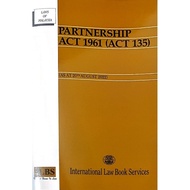 [ ILBS ] Partnership Act 1961 ( Act 135 ) Buku Akta Law Book