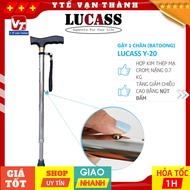 ✅ Gậy 1 Chân Thẳng (Batoong) Lucass Y-20 (Y20) | Có Thể Tăng Giảm Chiều Cao -VT0320 - Y Tế Vạn Thành