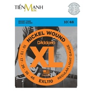 [Chính Hãng] Dây Đàn Guitar Electric DAddario EXL110 EXL120 EXL140 - Ghita Sắt Nickel Wound Strings 