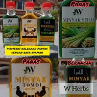 🔥 MESTI BELI 🔥 Minyak Herba Panas Minyak Panas Tomoi Serai Wangi Minyak Daun Bidara Halia Bara Minya