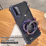 Casing For Redmi 9T Case Shockproof Electroplated TPU Stand Cover Phone Case For Redmi9T Case Bracke