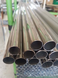 ท่อสแตนเลส ท่อ DIY ท่อใช้ประกอบกับข้อต่อ ท่อสแตนเลสเกรด 201 stainless pipe dia28