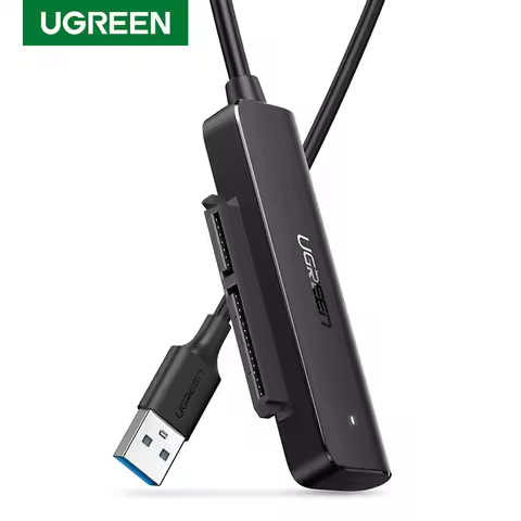 UGREEN SATA USB Converter USB 3.0 to SATA Adapter For 2.5'' HDD/SSD External Hard Drive Disk 5Gbps S