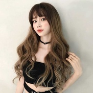 Blonde ombre curly wig