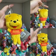 絕版迪士尼小熊維尼 維尼熊 Pooh Winnie the Pooh依喲屹耳Eeyore 小豬Piglet跳跳虎Tigger小鼻嘎毛絨公仔景品吊飾掛件扣針。Disney東京迪士尼限定 Duffy Ch
