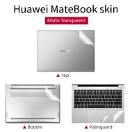 Protective Laptop Skins for Matebook 13 14 D14 D15 X Pro Decal Sticker for Magicbook 16.1 Anti-Scrat