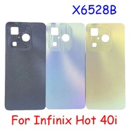For Infinix Hot 40i X6528B Back Battery Cover Housing Case Repair Parts