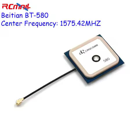 Beitian BT-580 Ceramic Active GPS Antenna 32db High Gain Antenna I-PX 1575.42MHZ 50Ω 25*25*5mm