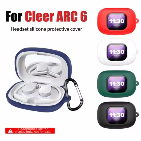 Silicone Earphone Case Dustproof Anti Drop Headphone Protector Colorful Shockproof Bluetooth Headpho