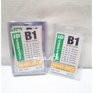Name TAG Plastic ID Card/ Mica ID Card B1/ (10.6 x 6.5 cm) Lanyard Card Holder