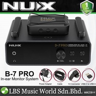 Nux B-7 PRO Wireless In Ear Monitor System for Stage and Studio - 2.5GHz (B7 PRO)