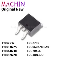 5pcs FDB2532 FDB33N25 FDB14N30 FDB52N20 FDB2710 FDB060AN08A0 FDB7045L FDB38N30U TO263 Field Effect T