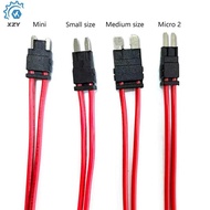 1PCS Car ACC Fuse Box 16AWG Wire 32V 25A Small/Medium Mini Micro 2 Car Modification ACC Fuse Box Cab