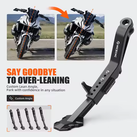 2024-2025 For BMW R1300GS Adventure ADV R 1300 GS GSA 0.5" Adjustable Side Stand Numbers 46531636279