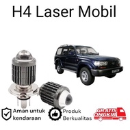 2pcs H4 White Laser LED Headlights for Toyota Land Cruiser HDJ80 koko