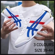 Trendy Kasut Sukan Lelaki Men Shoes Canvas Sneakers Shoes Low-Top Trainers For Daily Wear Flat Runni