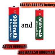 AA AAA battery  rechargeable battery 1.5V AA 9800mAh 1.5V AAA 8800mAh alkaline1.5v for camera batter