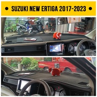 Aksesoris Interior Mobil SUZUKI NEW ERTIGA 2017-2023 Untuk karpet Alas Pelindung Dashboard atau Taplak Penutup Dasbor Anti Panas Bahan Bludru Premium Korean polyester