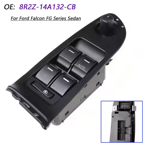For Ford Falcon FG Series Sedan Right Hand Auto Lifter Window Control Switch Button Car Accessories 