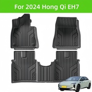 For24 HongQi EH7 Car Carpet TPE car floor mat/Rear Trunk Mat