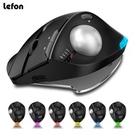Best Value Lefon F33/f26c/f35b Trackball Mouse/ Bluetooth Ergonomic Mouse 2.4g Wireless Rechargeable