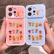Vivo V70 Casing Cute Twinkle Twinkle Starman Crybaby Dopamine Color Blocking‌ Hard Shockproof Casing