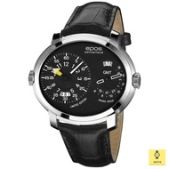 EPOS Watch 3400.122.20.35.25 / Men Analog / Oeuvre D’art 3400LE / Automatic Leather Black Limited Ed