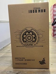 售hottoys mms733D59 diecast Ironman mark II 金屬電鍍拆解版 全新未開封