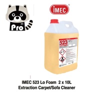 Imec 523 Lo Foam 2x10L, Extraction Carpet/Sofa Cleaner, Halal