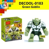 Decool 0183 Spiderman Green Goblin Minifigures Block Compatible Blocks