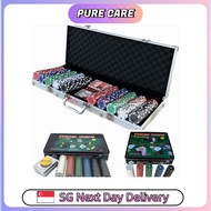 POKER Chips Set - Suitcase - Casino - Gambling - Chips - Token - Texas