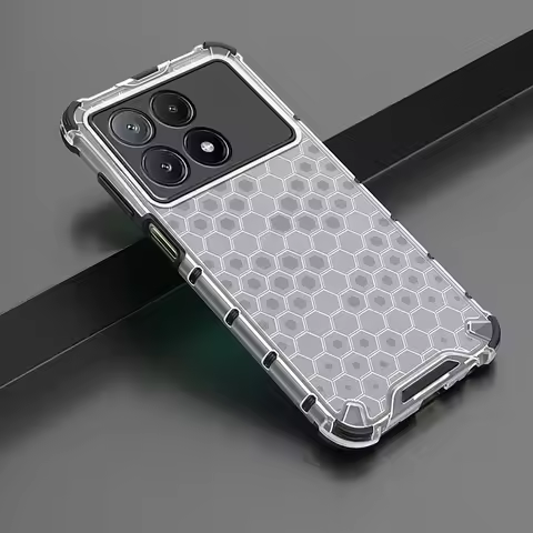 Transparent Honeycomb Phone Case For VIVO S18 S17 S16E S12 S10 S10E S9 S9E X90 Pro Plus X80 X70 X60 