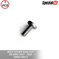 Exhaust Shield Cover Bolt Rx king rxk rxking damper 2007-2008 Original yamaha 98980-06014