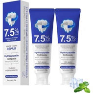 7.5% Hydroxyapatite Toothpaste, Nano Hydroxyapatite Toothpaste for Enamel Protection and Tooth Stren