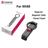 Ulanzi โต๊ะแม่เหล็ก MA88ขาตั้งตัวหนีบ Magsafe แบบพกพา Selfie Maglock ที่วางโทรศัพท์เดินทางกรอบที่รอง