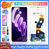 For itel City 100 LCD Display Touch Screen C671L Digitizer Assembly Replacement
