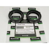 Front Shock Seal Pair Right Kiri kawasaki KLX BF KLX 150 USD D-Tracker 35x48x11 Original